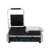 Double Contact Grill with Grooved Plates