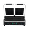Double Contact Grill with Grooved Plates