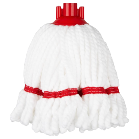 Mikrofibermopp med Röd Remsa - 0,15 kg