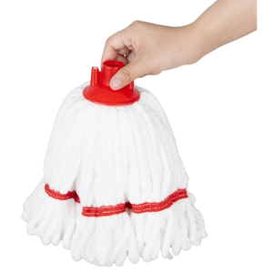 Mikrofibermopp med Röd Remsa - 0,15 kg