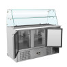 Saladette Jääkaappi 3 Ovea - 368 L - Dynasteel