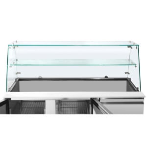 Saladette Jääkaappi 3 Ovea - 368 L - Dynasteel