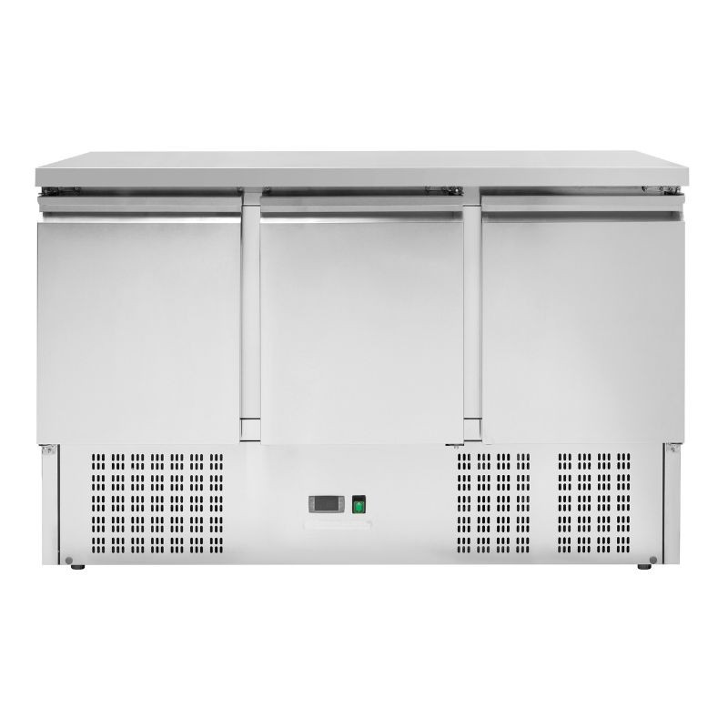Compact Refrigerated Table GN 1/1 Positive 3 Doors Compact Refrigerated Table GN 1/1 Positive 3 Doors