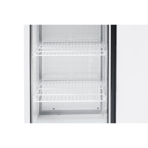 Glasad Kylskåp Positiv 380 L 0/+8°C