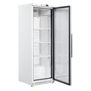 Glasad Kylskåp Positiv 380 L 0/+8°C