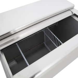 Réfrigerator Dryckesfrys Rostfritt Stål - 615 L - TEFCOLD