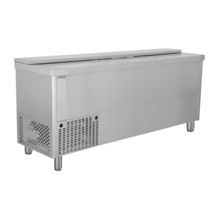 Réfrigerator Dryckesfrys Rostfritt Stål - 615 L - TEFCOLD