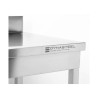 Table Inox Dosseret Hylly Dynasteel Vankka ja Käytännöllinen