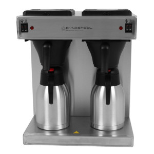 Cafetière Double Professionnelle 2 x 2 L - Dynasteel