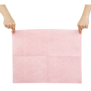 Mycket hållbar röd non-woven duk - Paket med 25