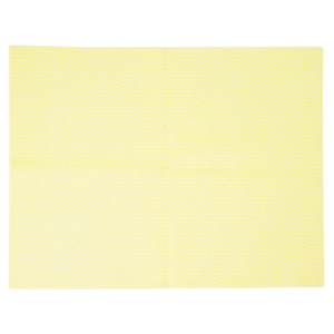 Mycket hållbara gula non-woven trasor - Paket med 25