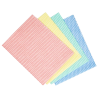 Mycket hållbara gula non-woven trasor - Paket med 25