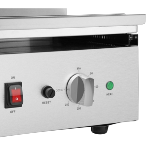 Cooking Plate and Salamander Grill Adjustable Height - 2800 W