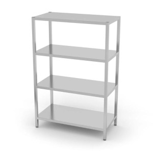 Racks de Stockage 4 Niveaux 1200 x 600 mm - HENDI