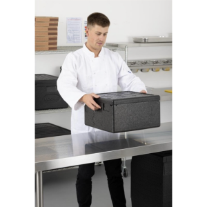 Eristetty EPP-säiliö 4 pizzalle - 22 L