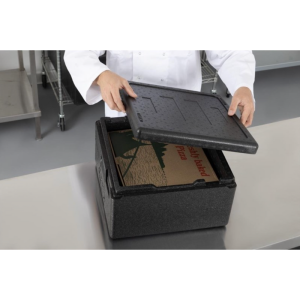 Eristetty EPP-säiliö 4 pizzalle - 22 L