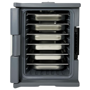 Isoterminen GN-säiliö etulatauksella Thermo-Box 600 LDPE