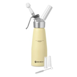 Siphon à Chantilly Jaune - 0,5 L - HENDI
