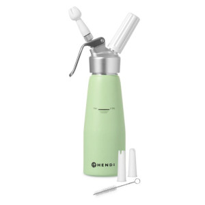 Siphon à Chantilly Vert - 0,5 L - HENDI