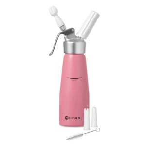 Siphon à Chantilly Rose - 0,5 L - HENDI