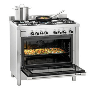 Gasspis med 5 brännare - Serie 900