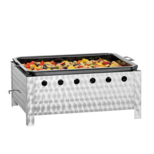 Kombinerad Gasgrill - 3 Brännare