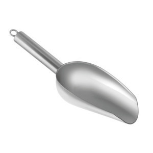 Rostfri spade