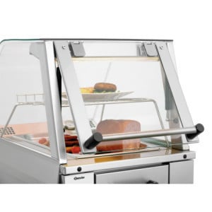 Lämmitetty vitriini - 85 L
