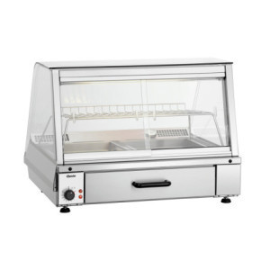 Lämmitetty vitriini - 95 L