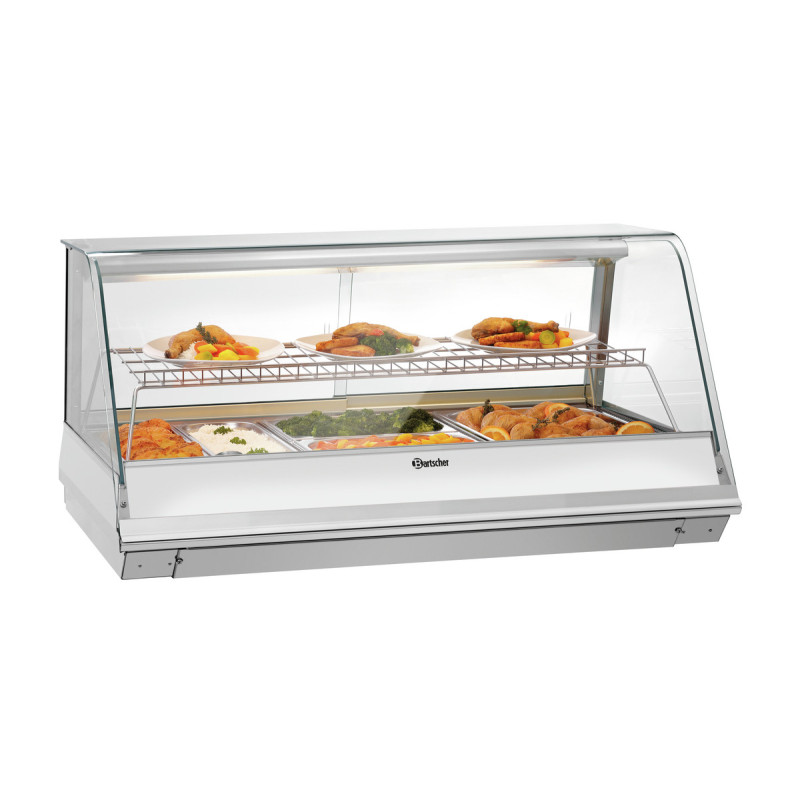 Lämmitetty vitriini - 185 L