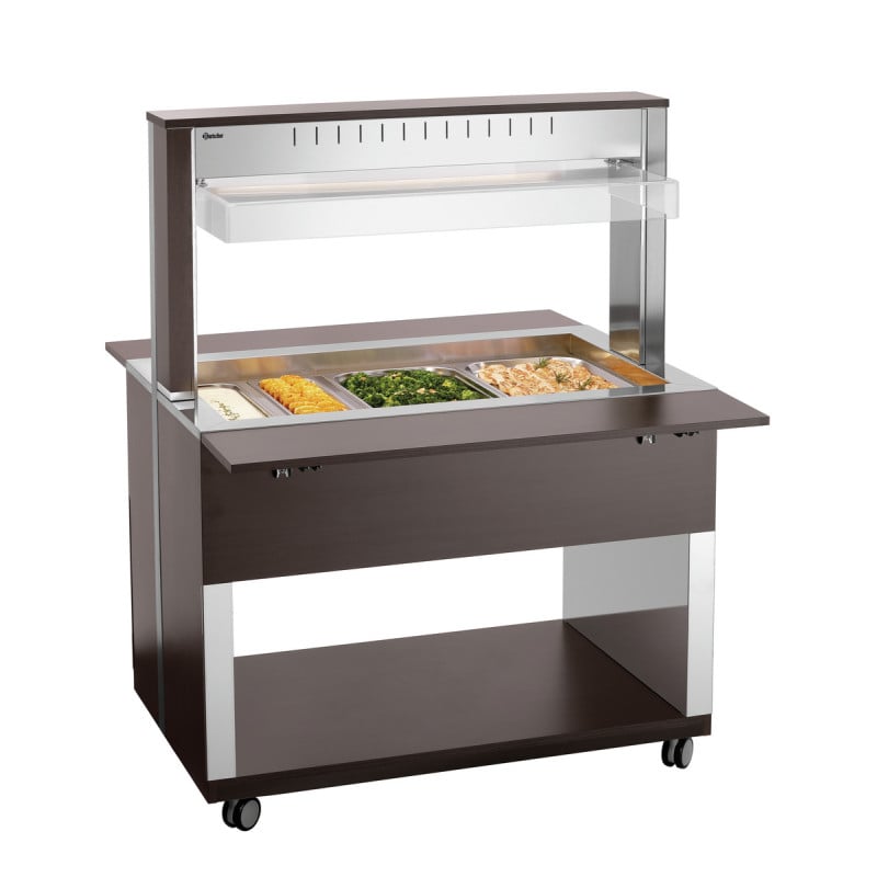 Chariot Buffet Varm - 3 x GN 1/1