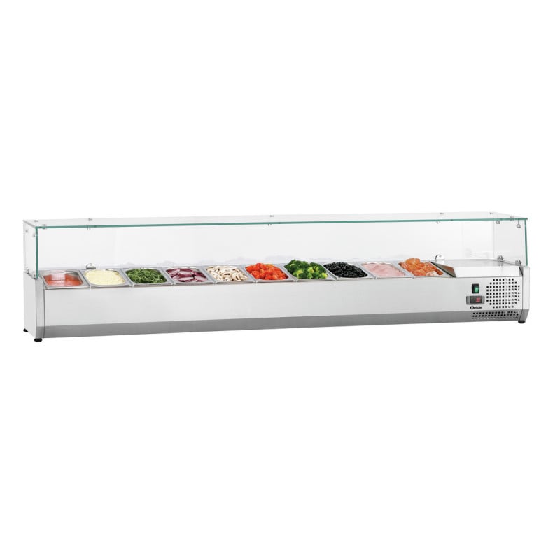 Saladette Kylbänk - 10 x GN 1/4 Saladette Kylbänk - 10 x GN 1/4
