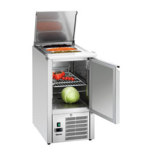 Saladette Kylskåp med 1 Dörr - 1 GN 1/1