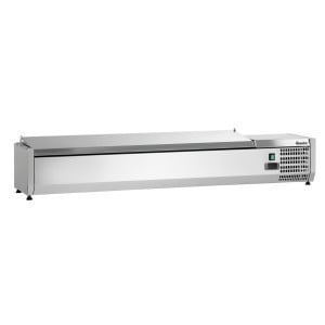 Saladette Jääkaappi Ruostumaton Teräs - 7 x GN 1/4