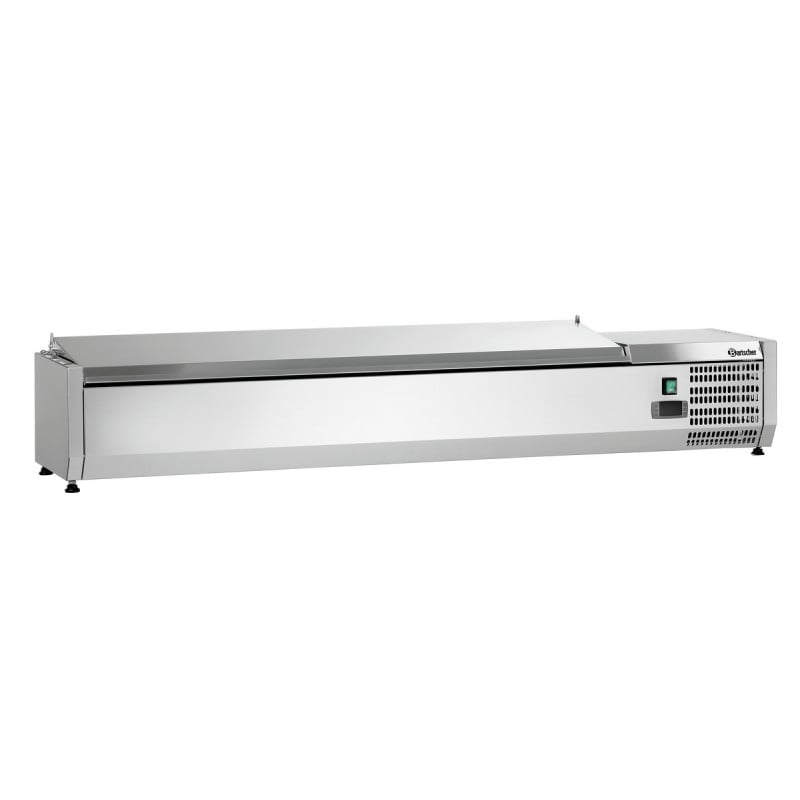 Saladette Kylbänk i Rostfritt Stål - 7 x GN 1/4 Saladette Kylbänk i Rostfritt Stål - 7 x GN 1/4