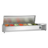 Saladette Jääkaappi Ruostumaton Teräs - 7 x GN 1/4