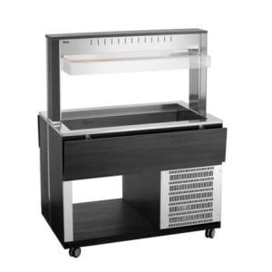 Chariot Buffet Chaud - 3 x GN 1/1