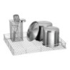 Universell korg för diskmaskin för brickor - 65,5 x 55 cm - Bartscher