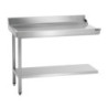 Lastningsbord för diskmaskin - L 1200 mm - Bartscher