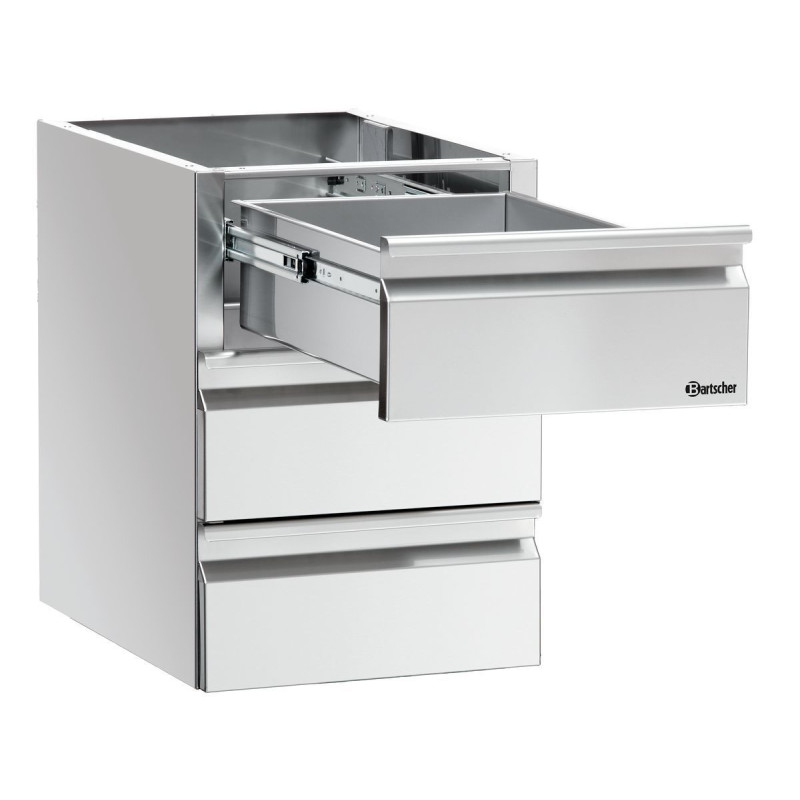 Colonne Tiroirs 3 x GN 1/1 Työpöytä - Bartscher