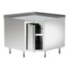 Meuble d'Angle en Inox - L 1000 x P 1000 mm - Bartscher