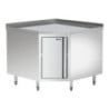 Meuble d'Angle en Inox - L 1000 x P 1000 mm - Bartscher