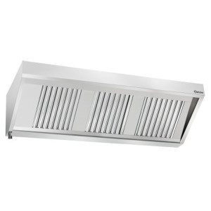 Wall-Mounted Hood with Lighting - L 1800 x D 700 mm - Bartscher