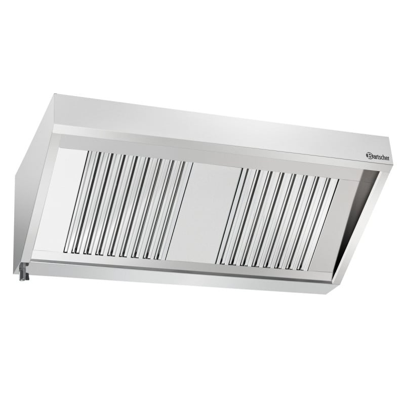 Seinämallinen liesituuletin moottorilla ja valaistuksella - L 1400 x S 700 mm - Bartscher
