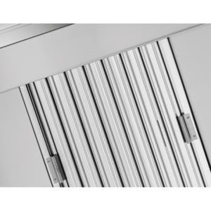 Seinälle asennettava liesituuletin moottorilla ja valaistuksella - L 1400 x S 900 mm - Bartscher