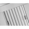 Seinämallinen liesituuletin moottorilla ja valaistuksella - L 1700 x S 900 mm - Bartscher