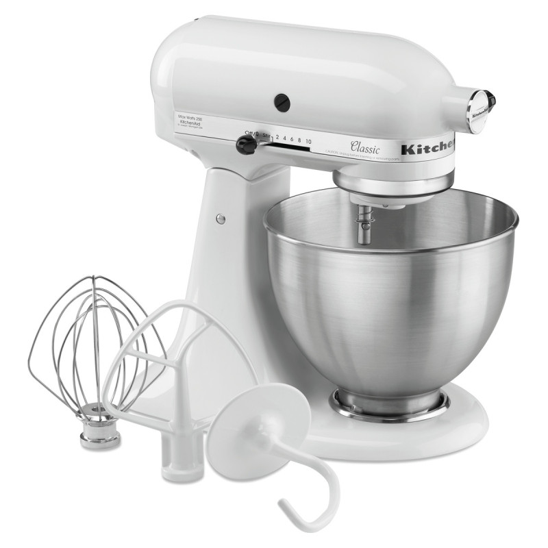 Batteur KitchenAid Blanc - 4,28 L - Bartscher Batteur KitchenAid Blanc - 4,28 L - Bartscher