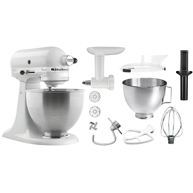 KitchenAid Vit Köksmaskin med Tillbehör - 4,28 L - Bartscher