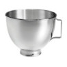 Valkoinen KitchenAid-yleiskone lisävarusteilla - 4,28 L - Bartscher