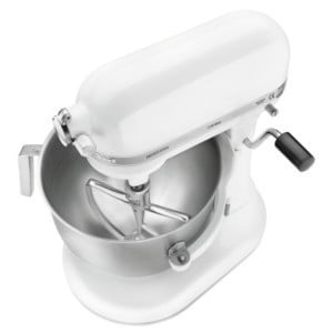 Batteur KitchenAid Blanc - 6,9 L - Bartscher